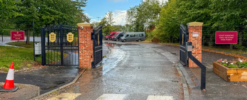 Entry to the Car Park