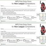Competition Entry Forms Updated