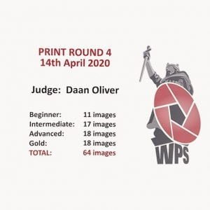 WPS 2019/20 Print League Round 4 - Tuesday 14 April